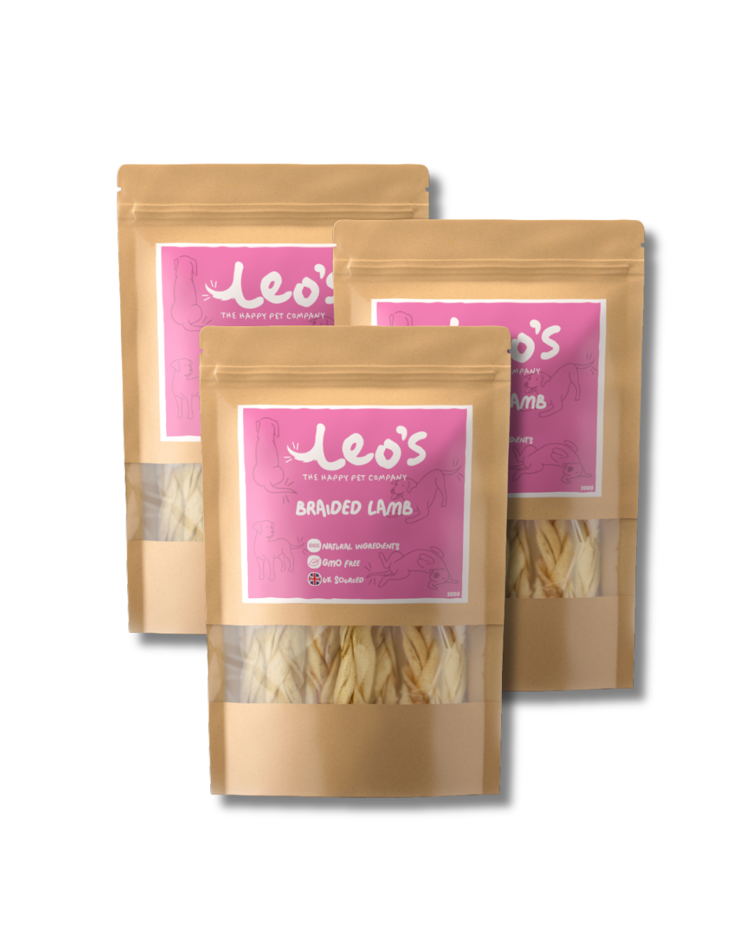 Braided Lamb (Thick) Chews