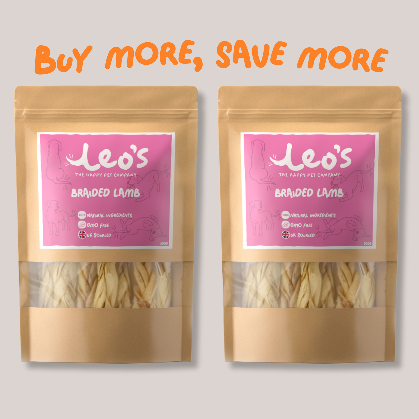 Braided Lamb (Thick) Chews